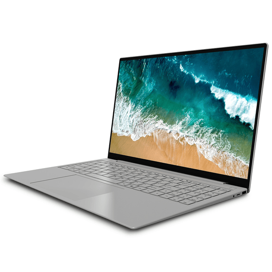 Windows 11 Laptop Intel Celeron J3455 8GB RAM 128GB SSD 15" HD Webcam WiFi BT Colour Silver - Very Good - Refurbished
