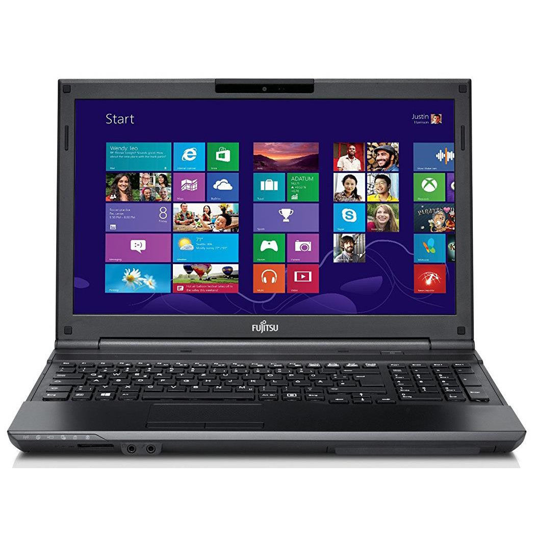 Fujitsu Lifebook AH532 Windows 11 Laptop Intel i3 8GB 500GB Storage 15" HD Webcam DVD WiFi BT -  Good Refurbished