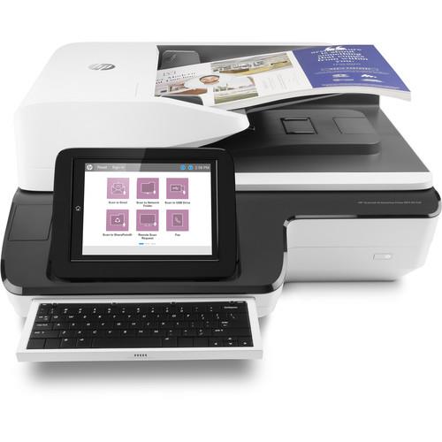 HP SCANJET ENTERPRISE FLOW N9120 FLATBED ADF 600 DPI 120PPM 200-SHEET ADF USB SCANNER   -   GOOD - REFURBISHED