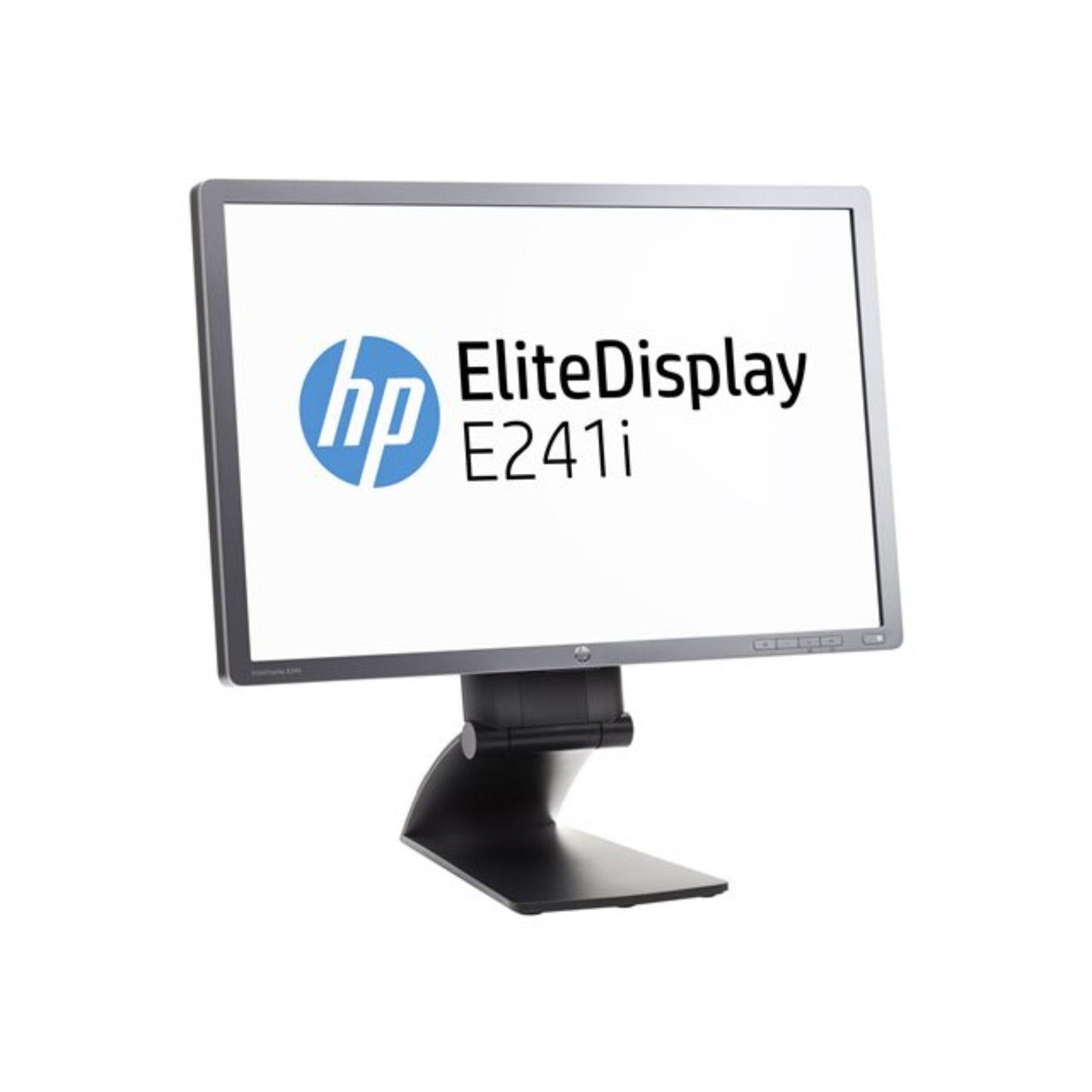 HP ELITEDISPLAY E241i 24" WUXGA 1920X1200 IPS LED MONITOR DP VGA DVI / NO STAND MONITOR FOR HOME & OFFICE USE  -  GOOD REFURBISHED