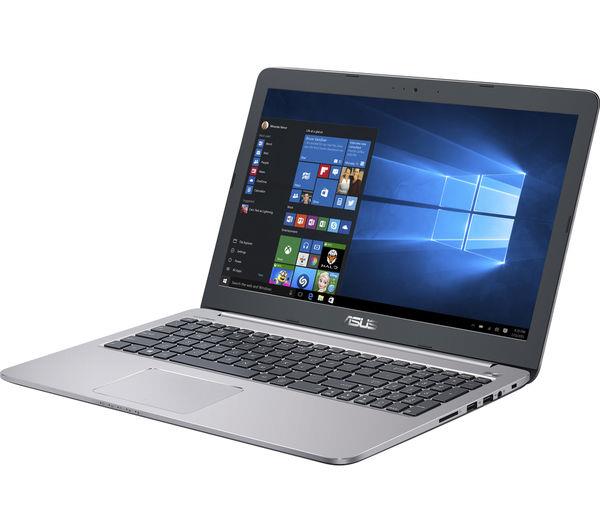 Asus K501UB Windows 11 Laptop Intel i7 12GB RAM 1TB Storage 15" HD Webcam WiFi BT Colour Gray - Very Good - Refurbished