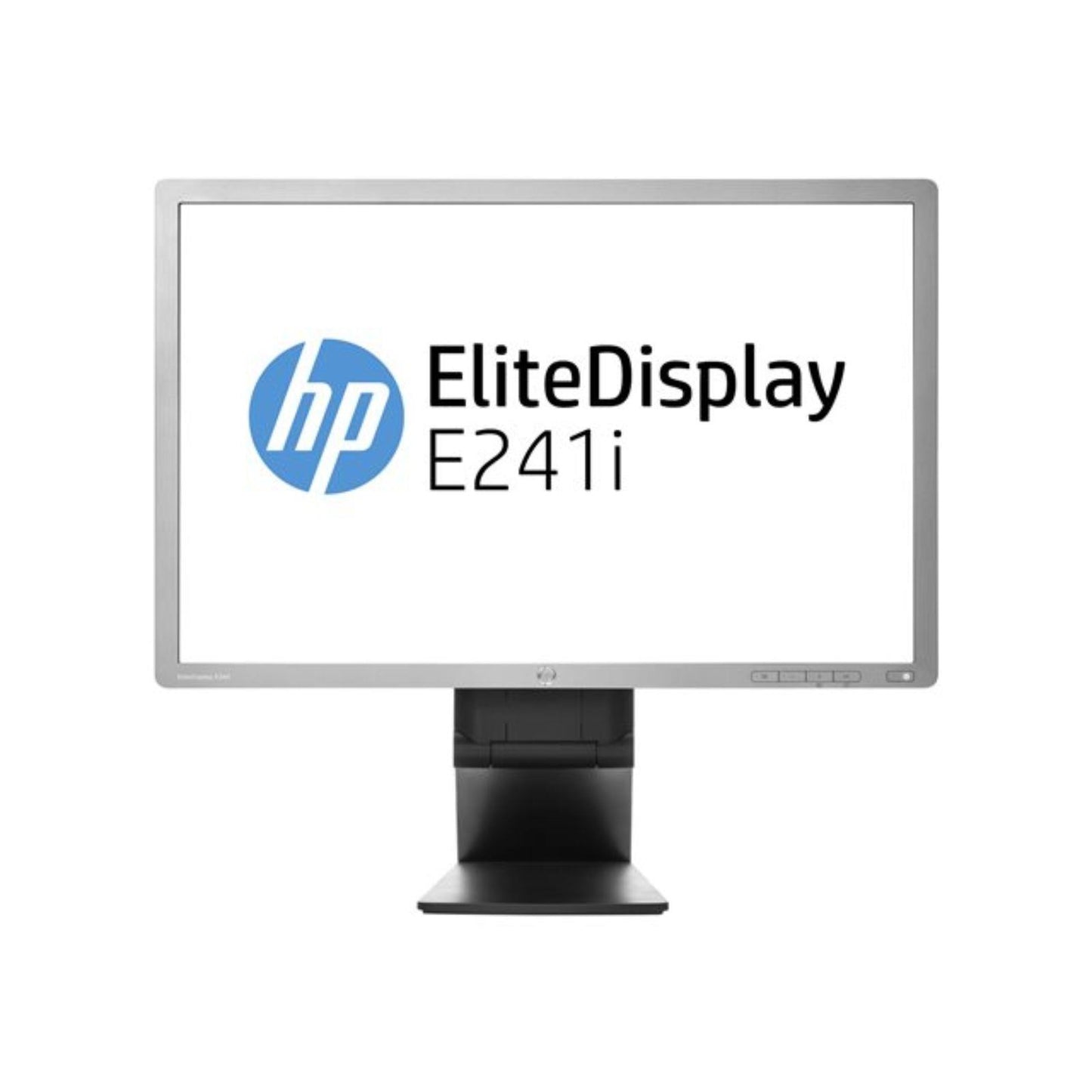 HP ELITEDISPLAY E241i 24" WUXGA 1920X1200 IPS LED MONITOR DP VGA DVI / NO STAND MONITOR FOR HOME & OFFICE USE  -  GOOD REFURBISHED