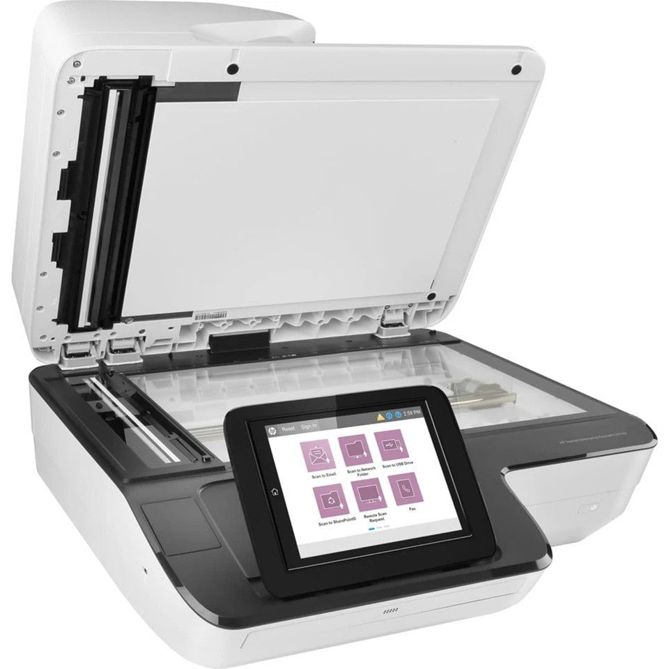 HP SCANJET ENTERPRISE FLOW N9120 FN2 NETWORK FLATBED & SHEETFED SCANNER - L2763A    -    VERY GOOD - REFURBISHED