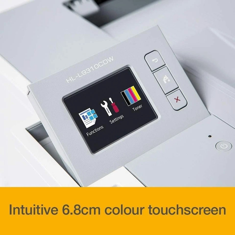 BROTHER HL-L9310CDW DUPLEX WIRELESS FAST 31PPM 2400DPI A4 COLOR LASER PRINTER    -   VERY GOOD - REFURBISHED