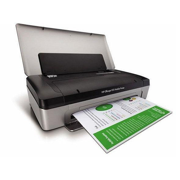 PORTABLE HP OFFICEJET MOBILE 100 BLUETOOTH CN551A 22PPM COLOR INKJET PRINTER