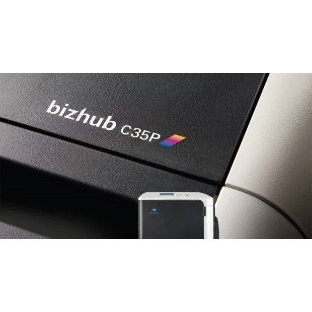KONICA MINOLTA BIZHUB C35P DUPLEX NETWORK FAST 30PPM A4 COLOR LASER PRINTER   -   GOOD REFURBISHED