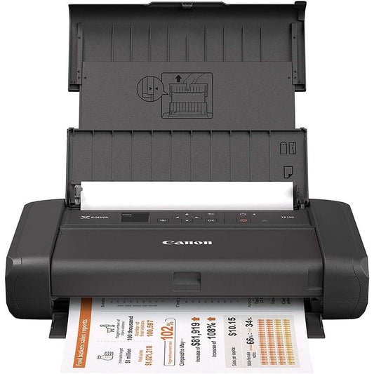 CANON PIXMA TR150 WIRELESS WI-FI PORTABLE PRINTER 4800 X 1200 DPI BLACK
