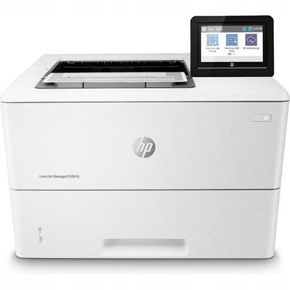 HP LASERJET ENTERPRISE E50045 DUPLEX NETWORK FAST 45PPM A4 MONO LASER PRINTER   -    GOOD - REFURBISHED