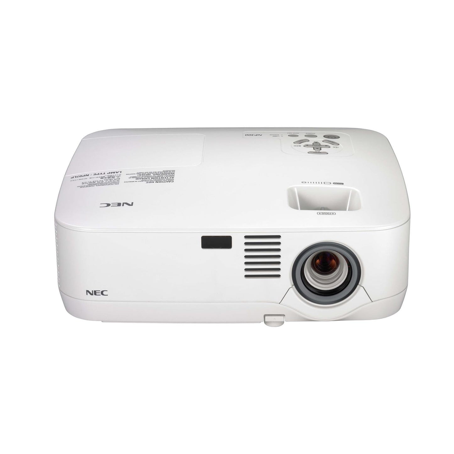 NEC NP405 3LCD PROJECTOR 2600 LUMENS XGA HDMI COMPATIBLE 500:1 CONTRAST    - GOOD - REFURBISHED