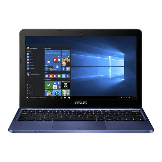 Asus VivoBook E203N Windows 11 Laptop Intel Celeron N3350 64GB SSD 11" HD Webcam, WiFi BT Colour Dark Blue - Very Good - Refurbished