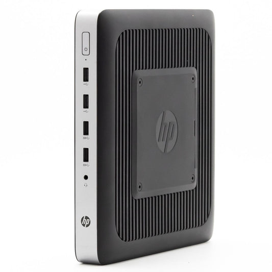 HP T630 Thin Client Windows 11 Pro Mini PC AMD GX-420GI Radeon R7E 128GB SSD Ultra-Slim DisplayPort USB 3.0 USB 2.0 - Good Refurbished
