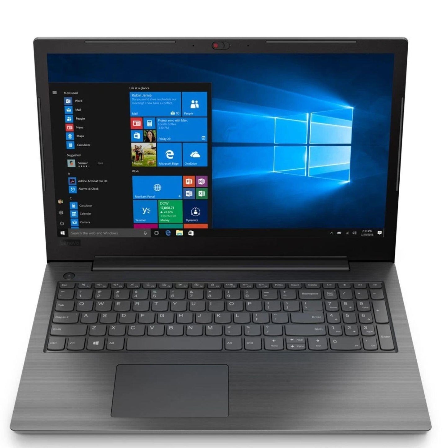 LENOVO V130 WINDOWS 11 LAPTOP INTEL I3 8GB RAM 128GB 15.6" FHD WEBCAM, WIFI, BT - VERY GOOD - REFURBISHED