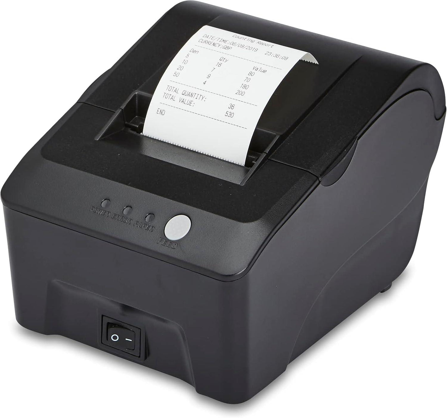 ZZAP P20 THERMAL PRINTER FOR ZZAP NOTE/COIN COUNTERS FAST RECEIPT PRINTING