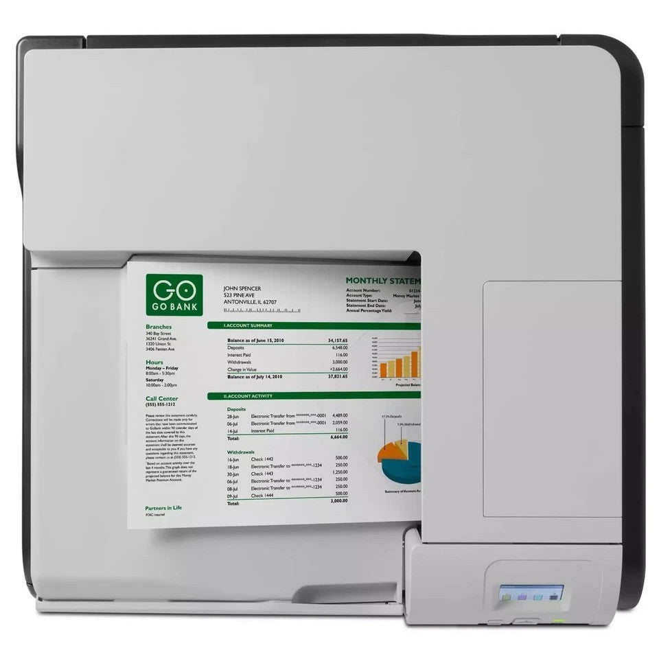 HP LASERJET ENTERPRISE 500 COLOR M551N NETWORK USB A4 COLOR LASER PRINTER CF081A    -   EXCELLENT - REFURBISHED
