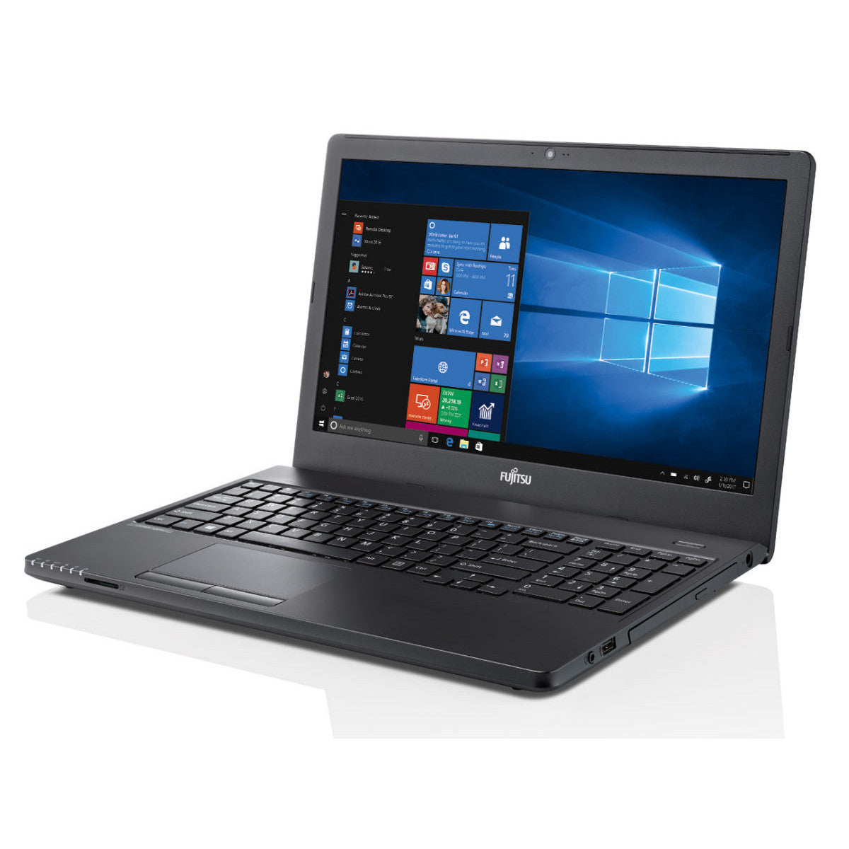 Fujitsu Lifebook A359 Windows 11 Laptop Intel I3 8GB RAM 128GB SSD 15" FHD Webcam, Optical Drive, BT, Wifi - Very Good - Refurbished