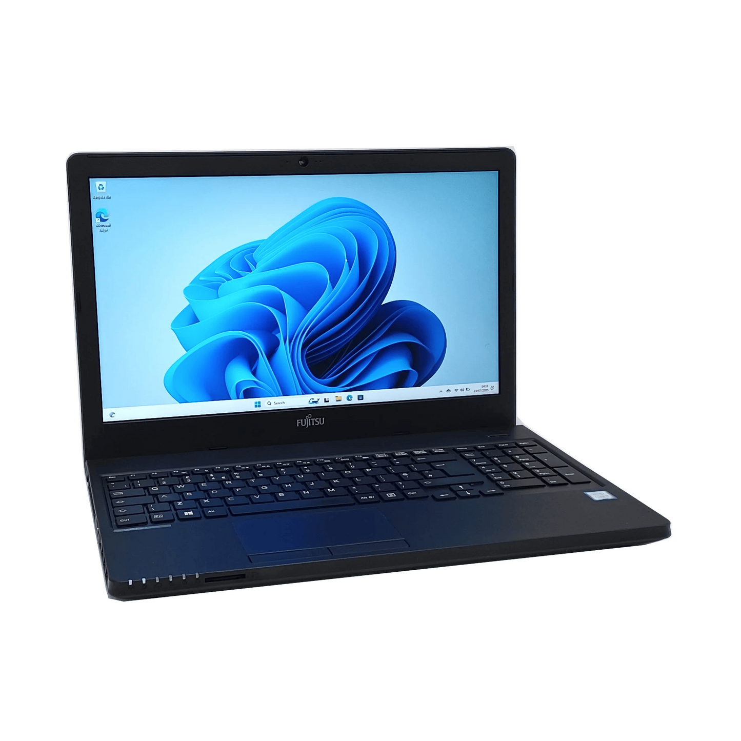 Fujitsu Lifebook A359 Windows 11 Laptop Intel I3 8GB RAM 128GB SSD 15" FHD Webcam, Optical Drive, BT, Wifi - Very Good - Refurbished