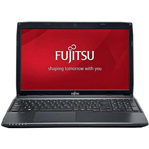 Fujitsu Lifebook A514 Windows 11 Laptop Intel I3 8GB RAM 128GB SSD 15" HD Webcam, Optical Drive, BT, Wifi - Good - Refurbished