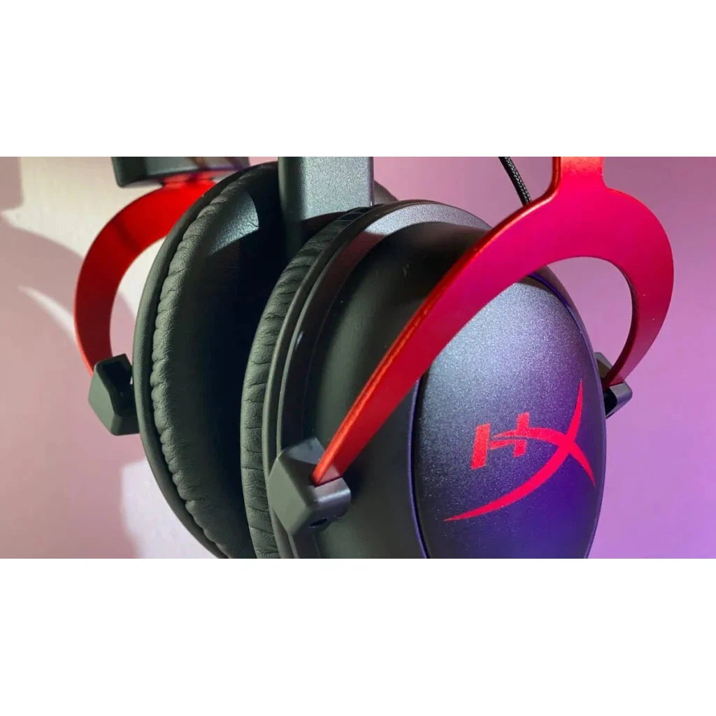 HyperX Cloud II Gaming Headset 7.1 Red Black 3.5mm Wired + Mic for Xbox PS5 PS4