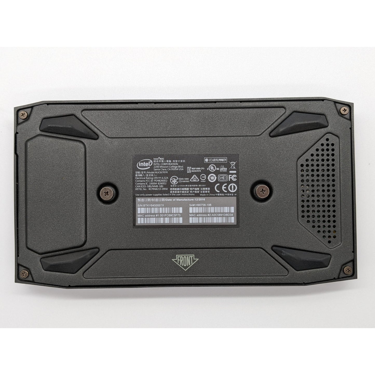 Intel NUC6I7KYK Windows 11 Tiny Pc Intel Core I7 8GB RAM 128GB SSD USB, HDMI, Display Port - Good - Refurbished
