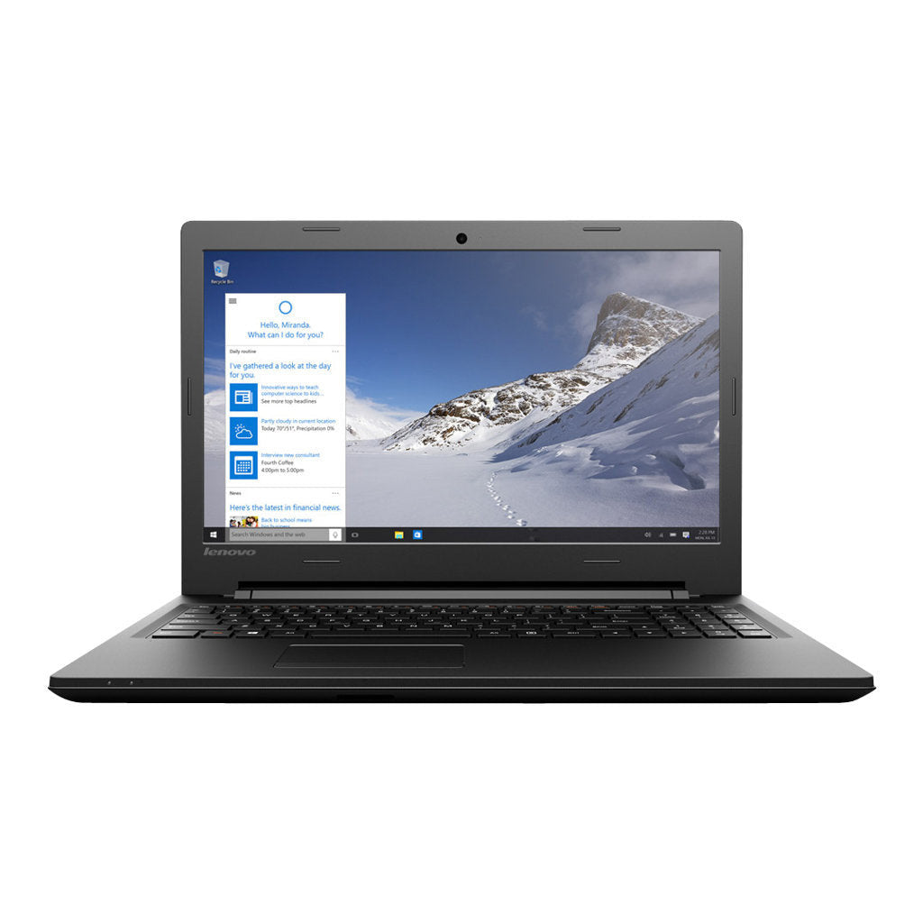 Lenovo B50-50 (80S2) 15" Windows 11 Laptop Intel I5 8GB RAM 128GB SSD HD Webcam, BT, Wifi, Optical Drive - Very Good – Refurbished