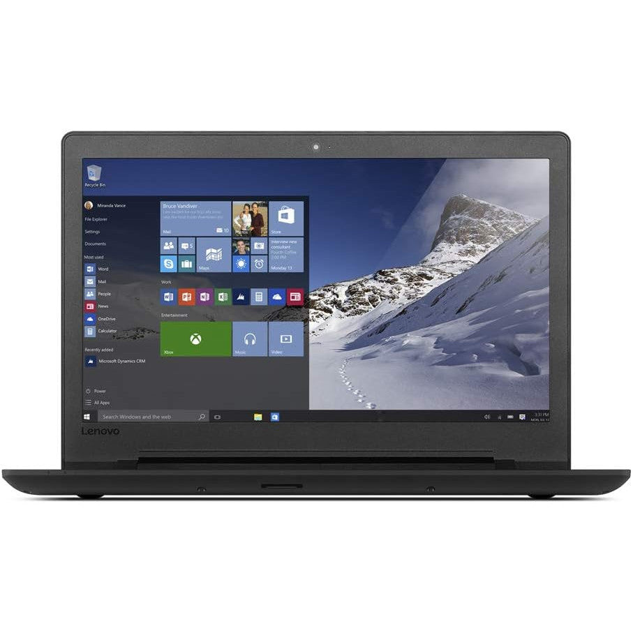 Lenovo Ideapad 110-15IBR Windows 11 Laptop Intel Celeron 4GB RAM 128GB SSD 15" HD Webcam, BT, Wifi, Optical Drive - Very Good - Refurbished
