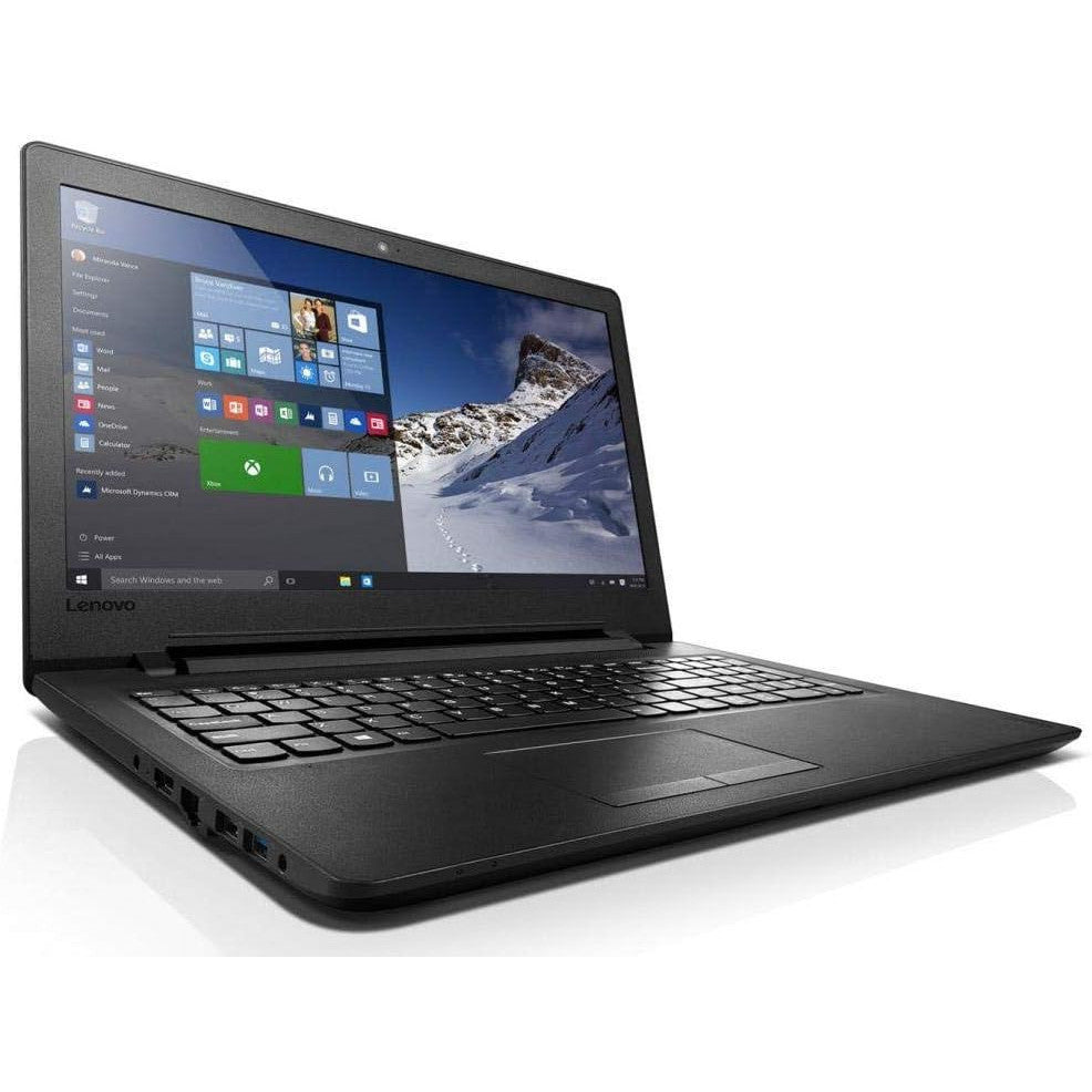 Lenovo Ideapad 110-15IBR Windows 11 Laptop Intel Celeron 4GB RAM 128GB SSD 15" HD Webcam, BT, Wifi, Optical Drive - Very Good - Refurbished