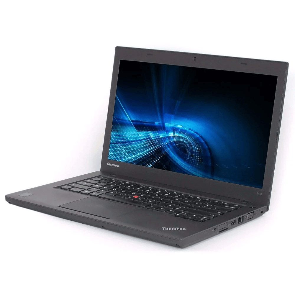 Lenovo Thinkpad T440 Windows 11 Laptop Intel I5 8GB RAM 500GB HDD 14" HD+ Webcam, BT, Wifi - Good - Refurbished