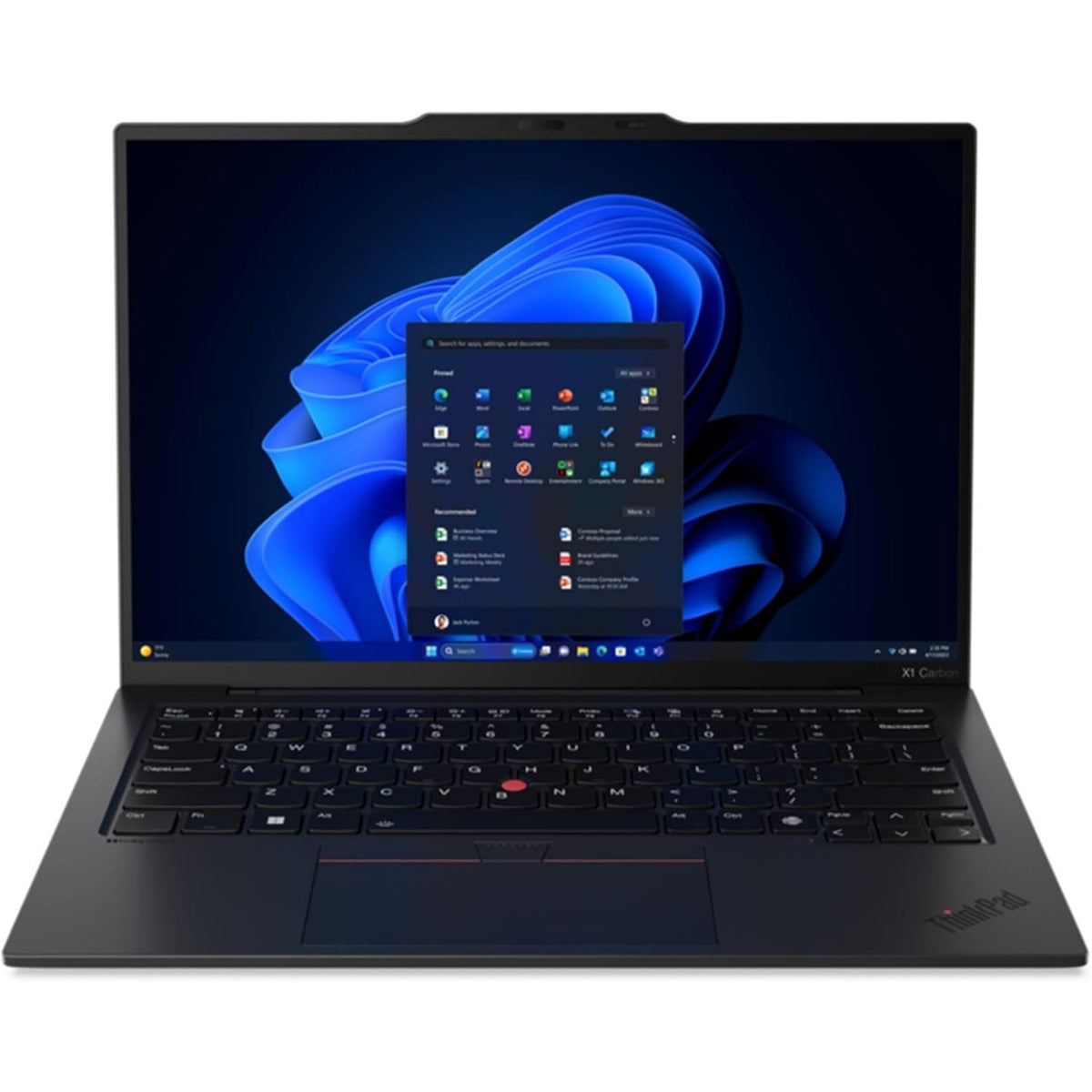 Lenovo Thinkpad X1 Carbon (1st Gen) Windows 11 Laptop Intel I5 128GB SSD 14" HD Webcam BT - Very Good Refurbished