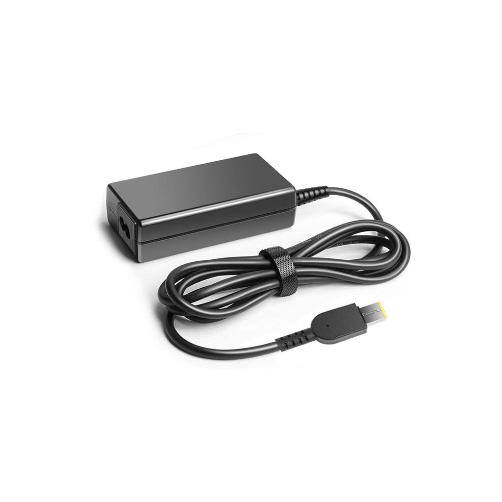 LENOVO LAPTOP CHARGER 20V - 3.25A, 65W RECTANGLE TIP WITH POWER LEAD UK