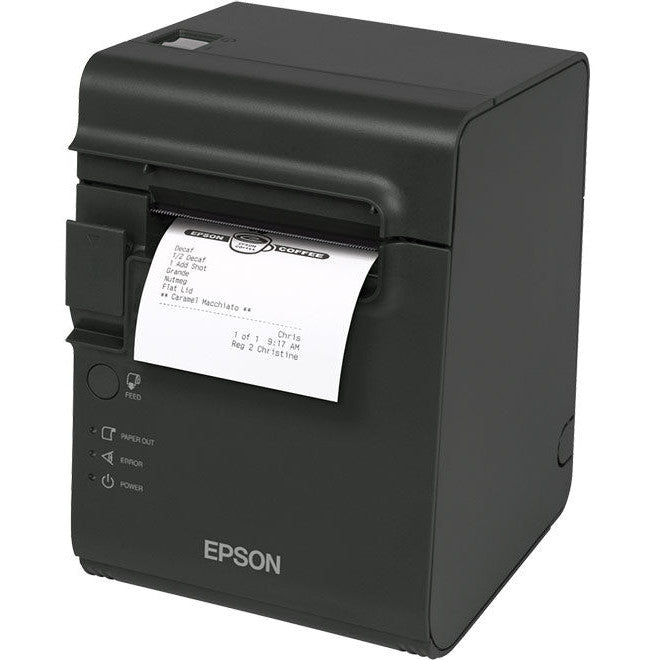 Epson TM-L90P M165B Printer Thermal Receipt Parallel 80MM POS Retail Black - Good Refurbished