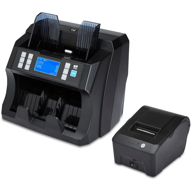 ZZAP P20 Thermal Printer for ZZAP Note/Coin Counters Fast Receipt Printing  - Good Refurbished
