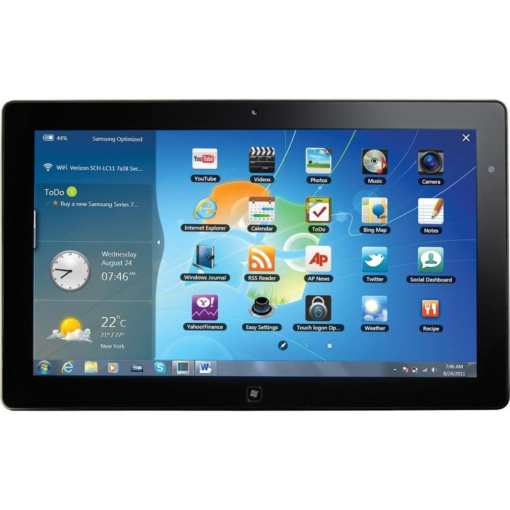 Samsung XE700T1A Windows 11 Laptop Intel I5 64GB SSD 11" HD Webcam, Touchscreen, BT, Wifi - Very Good - Refurbished