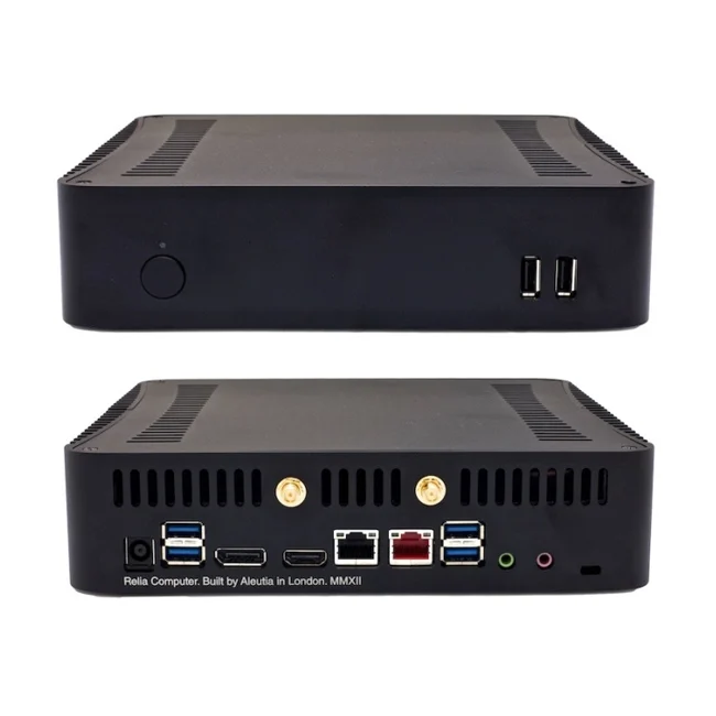 Relia Tiny PC Windows 11 Mini Desktop PC Intel Core i7 8GB RAM 128GB SSD HDMI DisplayPort USB - Good Refurbished