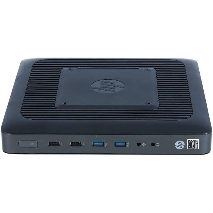 HP T620 Thin Client Tiny PC Windows 11 Pro Mini PC AMD Radeon Quad Core 128GB SSD VGA Ultra-Slim - Good Refurbished