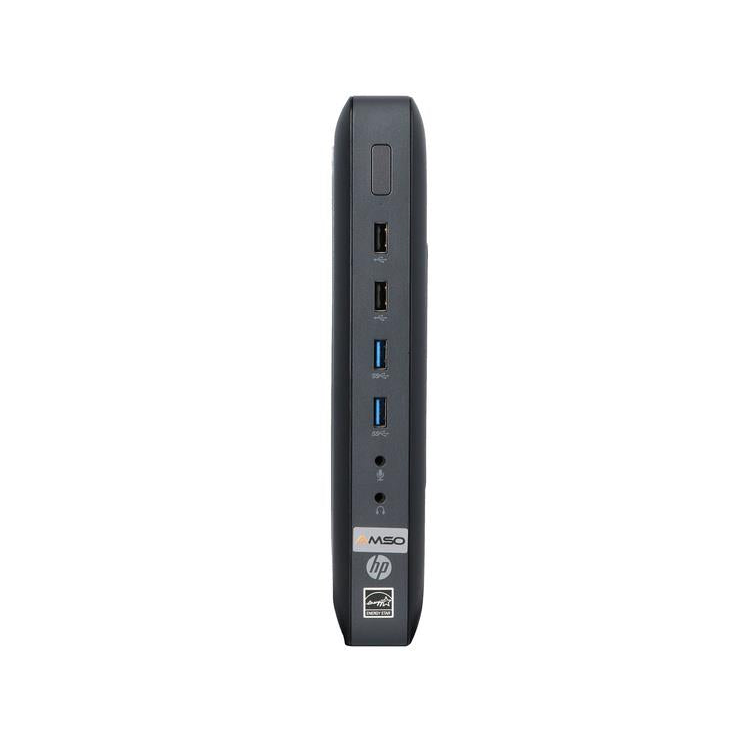 HP T620 Thin Client Windows 11 Pro Mini PC AMD Radeon 128GB SSD Fanless, Ultra-Slim DisplayPort USB 3.0 USB 2.0 - Good Refurbished