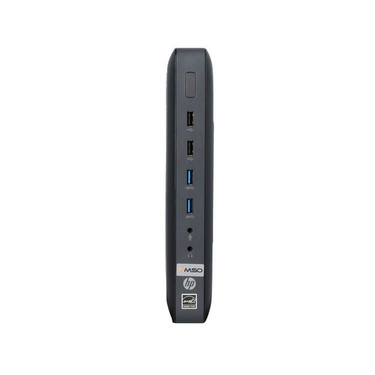 HP T620 Thin Client Tiny PC Windows 11 Pro Mini PC AMD Radeon Quad Core 128GB SSD VGA Ultra-Slim - Good Refurbished