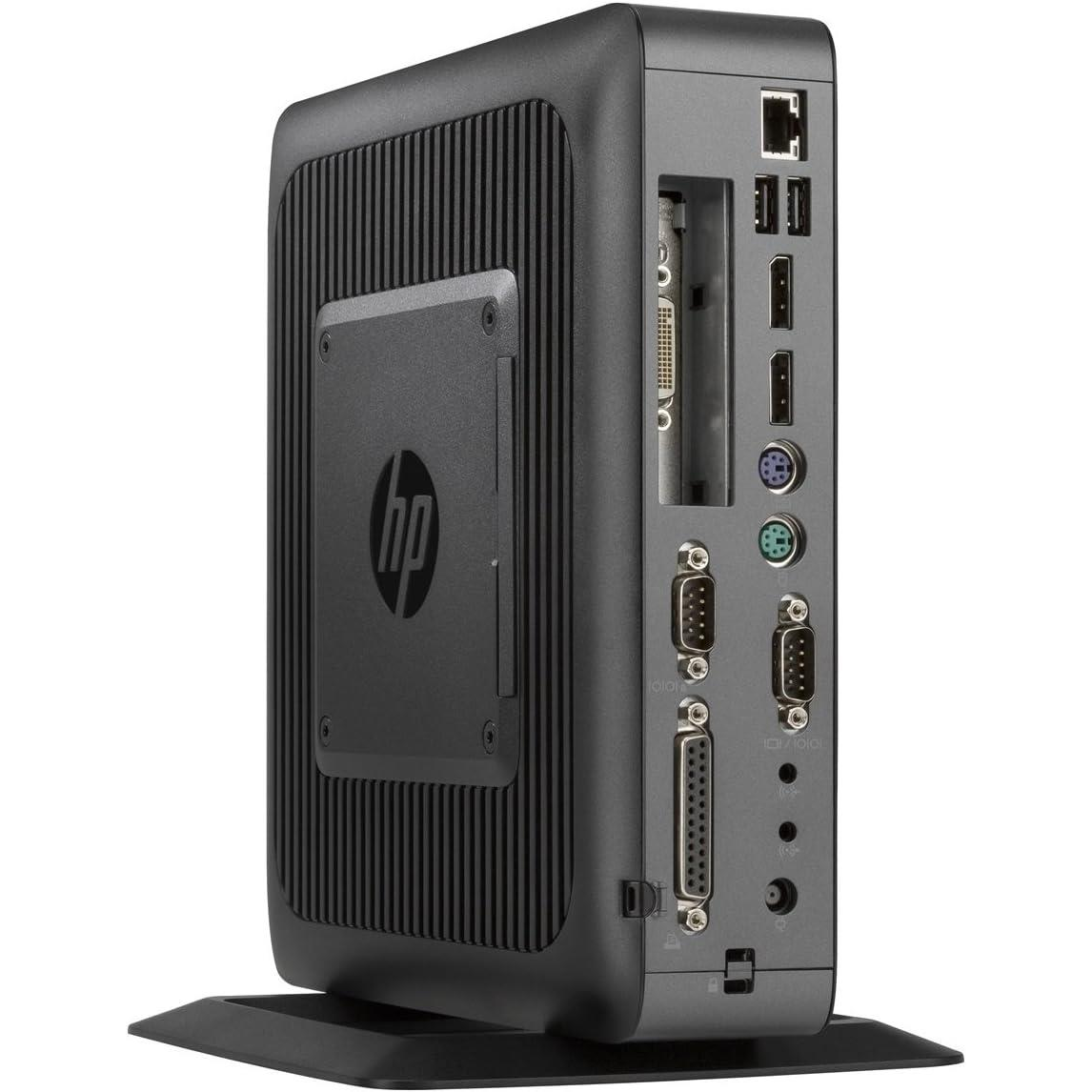 HP T620 Plus Thin Client Windows 11 Pro Mini PC AMD Quad Core 8GB RAM 128GB SSD DisplayPort USB 3.0 USB 2.0 - Good Refurbished
