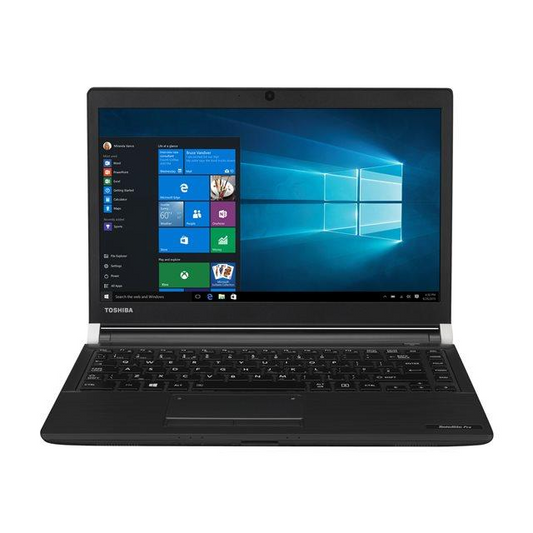 Toshiba Satellite Pro A30-C Windows 11 Laptop Intel i5 128GB SSD 14" HD Webcam DVD BT WiFi - Very Good - Refurbished