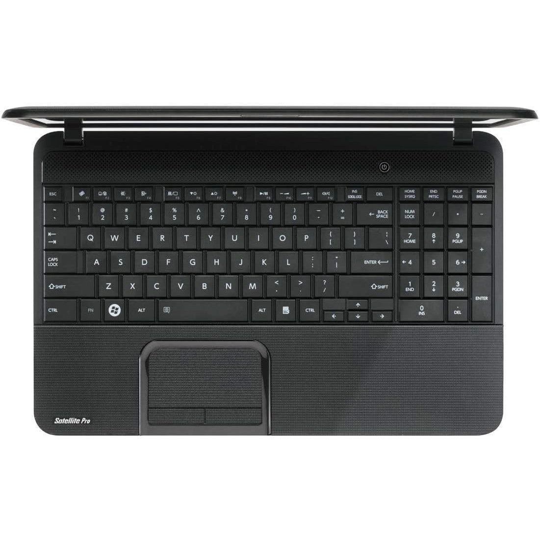 Toshiba Satellite Pro C850 Windows 11 Laptop Intel I3 8GB RAM 128GB SSD 15" HD Webcam, Bt, Wifi, Optical Drive - Good - Refurbished